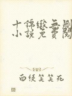 十锦缎无删原著小说免费阅读