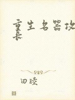 重生名器攻略兄长