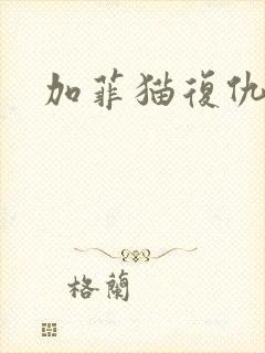 加菲猫复仇记封面