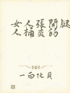 女人张开腿让男人桶爽的