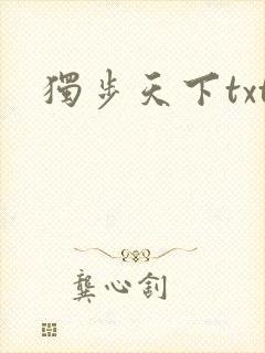 独步天下txt