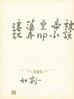 浪荡皇帝被多人玩弄np小说封面