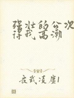 强壮的公次次弄得我高潮