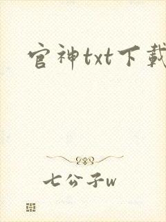 官神txt下载