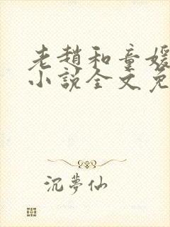 老赵和童媛媛的小说全文免费阅读