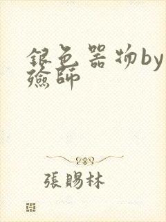 银色器物by入殓师封面