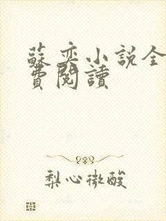 苏奕小说全文免费阅读