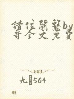 错位关系by东哥全文免费阅读