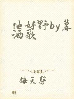 他好野by暮色酒歌