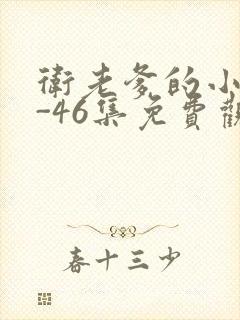 卫老爹的小船1-46集免费观看封面