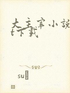 大主宰小说txt下载