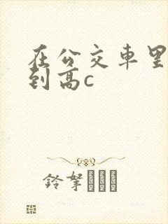 在公交车里c弄到高c封面