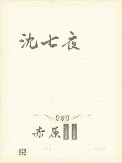 沈七夜封面