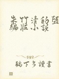 朱竹清的堕落改编版小说