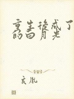 重生后成了皇帝的白月光