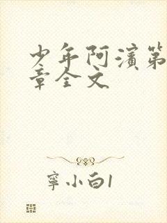 少年阿滨第13章全文