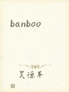 banboo封面
