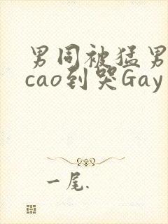 男同被猛男房东cao到哭Gay封面