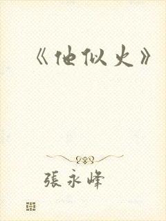 《他似火》封面