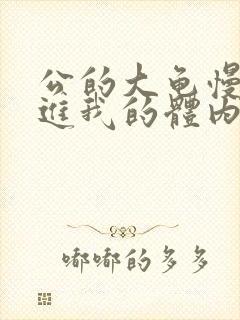 公的大龟慢慢挺进我的体内