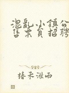 混乱小镇公交车售票员招聘条件