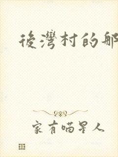 后湾村的那些事封面