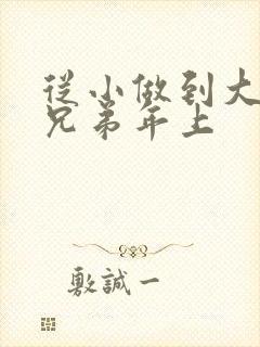 从小做到大骨科兄弟年上封面