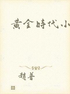 黄金时代小说