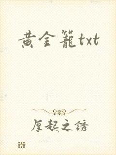 黄金笼txt