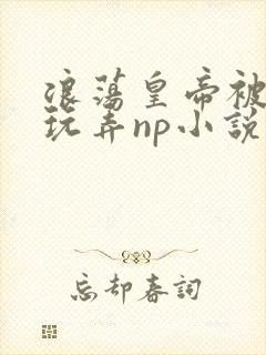 浪荡皇帝被多人玩弄np小说封面