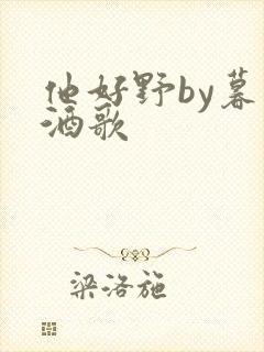 他好野by暮色酒歌