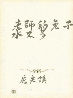 老师的兔子又软水又多