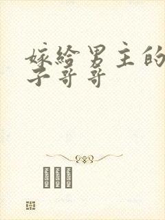 嫁给男主的病秧子哥哥