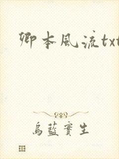 卿本风流txt