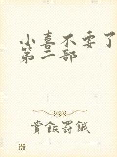 小喜不要了好大第二部