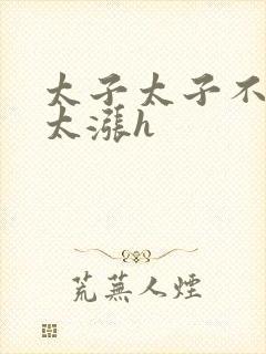 太子太子不要了太涨h