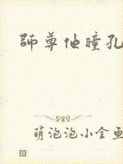 师尊他瞳孔地震封面