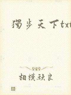 独步天下txt