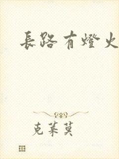 长路有灯火