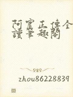 阿宾正传全文阅读笔趣阁