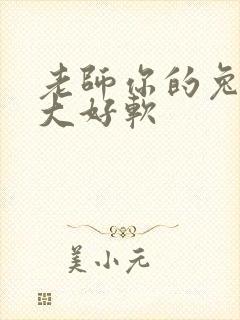 老师你的兔子好大好软