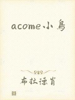 acome小鸟