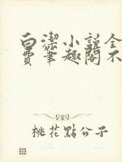 白洁小说全文免费笔趣阁不知所措