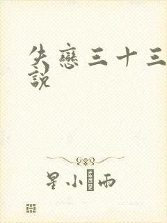 失恋三十三天小说