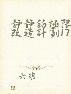 静静的极限自我改造计划17