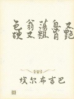 色翁荡息又大又硬又粗肖艳