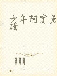 少年阿宾免费阅读
