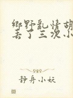 乡野乱情胡秀英丢了三次小说封面