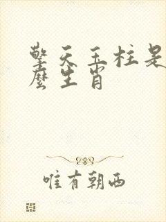 擎天玉柱是指什么生肖