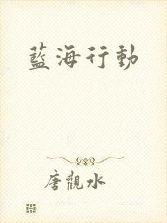 蓝海行动封面